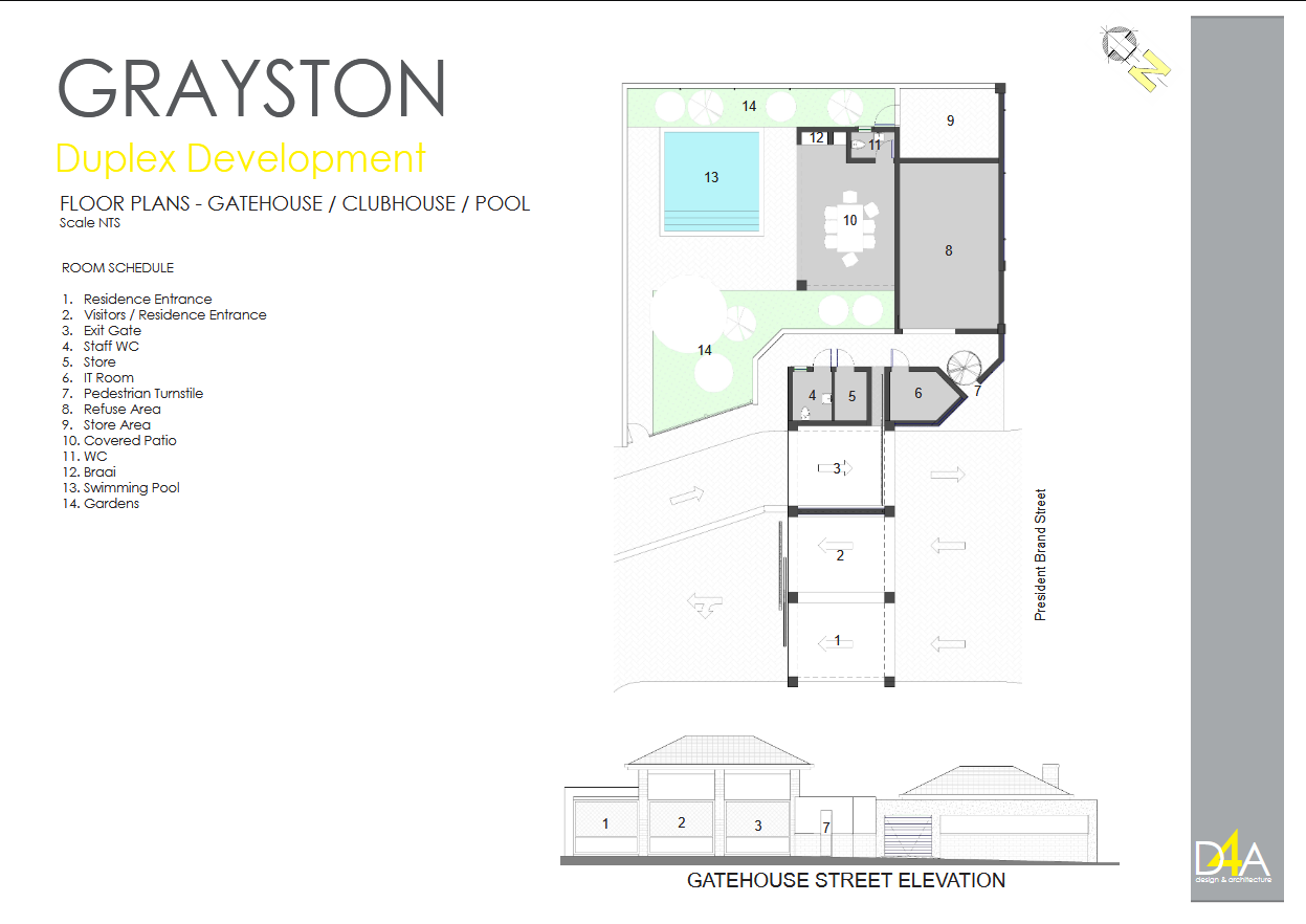 Grayston Estate Luxury Gatehouse and Lifestyle Clubhouse Precinct